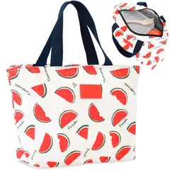 MINARI - Lonchera Térmica de Alimentos Bolso Impermeable Sandía 17L