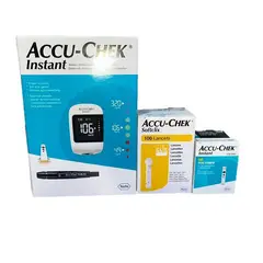 GLUCOMETRO ACCU-CHEK INSTANT, 60 TIRAS REACTIVAS Y 110 LANCETAS