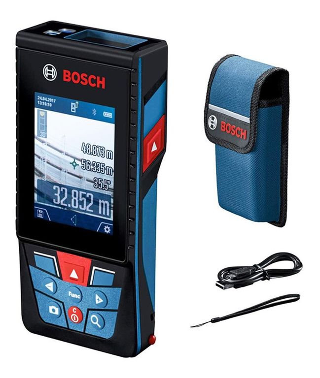 Medidor de Distancia Láser 150 metros con Bluetooth GLM 150-27 C