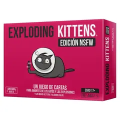 ASMODEE - Juegos de Mesa Exploding Kittens NSFW