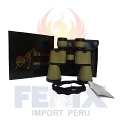 GALILEO - Binoculares 50x50 Largo Alcance Nitidez Para Camping Beige