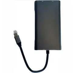 GENERICO - ADAPTADOR PARA LAPTOP PC MAC - HUP MULTIFUNCION TIPO C DE 10 PUERTOS