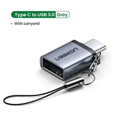 UGREEN - Adaptador usb tipo c a usb 3.0 cable otg samsung huawei lg mi xiaomi