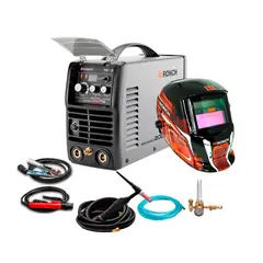 RONCH - Soldadora Inversora Tig 200A 200TIG + Máscara + Regulador