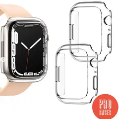 GENERICO - Case a prueba de golpes Transparente para Apple Watch 44mm