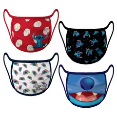DISNEY - Set x 4 Mascarillas para Niños Store Stitch
