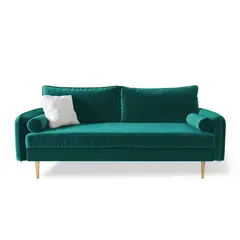 HOME PREMIUM - Sofa Finland 3 Cuerpos Esmeralda.