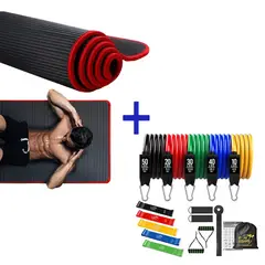 NEO DIGITAL - Pack entrenamiento Colchoneta mat Combo de resistencia