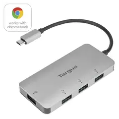 TARGUS - Hub USB-C 4-port USB-A 3.0 Gray (ACH226BT)