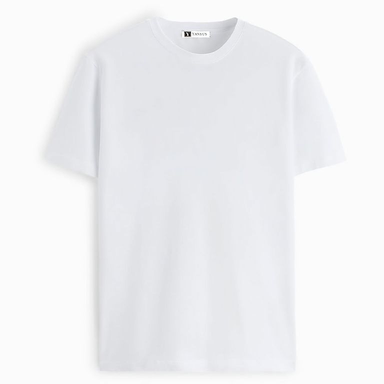 Polo Hombre Basico Blanco