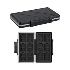 GENERICO - Porta Memorias JJC (12 SD - 24 Micro SD)