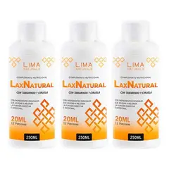 LIMA NATURALS - LAX NATURAL 250ml X 3