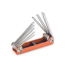 TRUPER - Llaves Torx Tipo Navaja Bici x8 Piezas