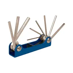 TRUPER - Llaves Allen Tipo Navaja Bici x9 piezas