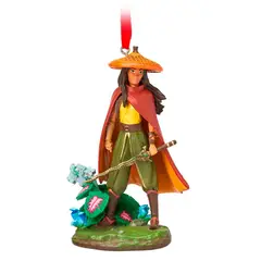DISNEY - Ornamento de Navidad Store Princesa Raya y el Último Dragón