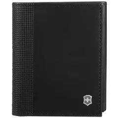 VICTORINOX - Billetera Altius Alox Tri-fold color Negro