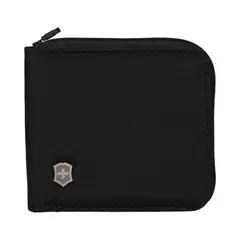 VICTORINOX - Billetera Zip-around color Negro