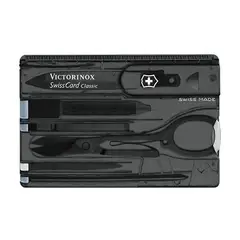 Victorinox - Swisscard negro transparente