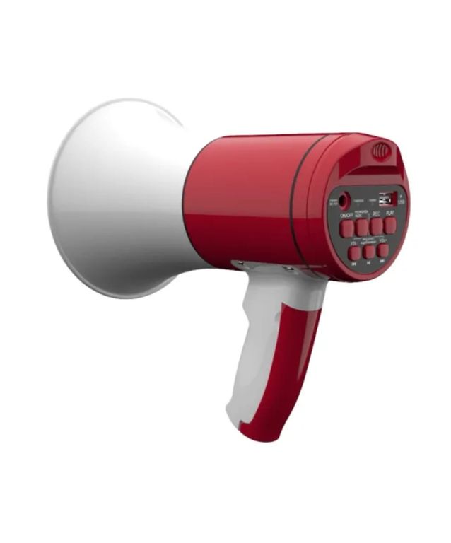 MEGAFONO RECARGABLE 40W BLUETOOH GRABADORA USB BATERÍA