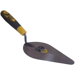 C AND A TOOLS - Badilejo Para Albañil 7" Mango Goma C&A PRO  - Negro / Amarillo