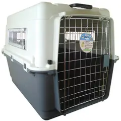PET MODE - Petmode - kennel transportadora de perros l80 - gris
