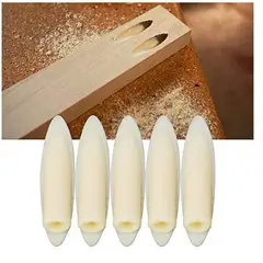 GENERICO - Tapa Tornillos Ocultos tipo Kreg 100 Piezas Almendra