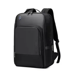 ARCTIC HUNTER - Mochila Hombre 0403 Viaje Laptop Negro