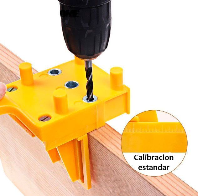 Centrador Guía para tarugos de Madera - Kit AZUL