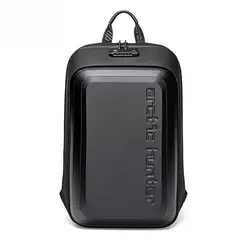 ARCTIC HUNTER - Mochila Hombre 0451 Antirrobo Viaje Laptop Negro