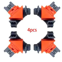 GENERICO - Prensa Esquinera con resorte 90º Set 4 piezas