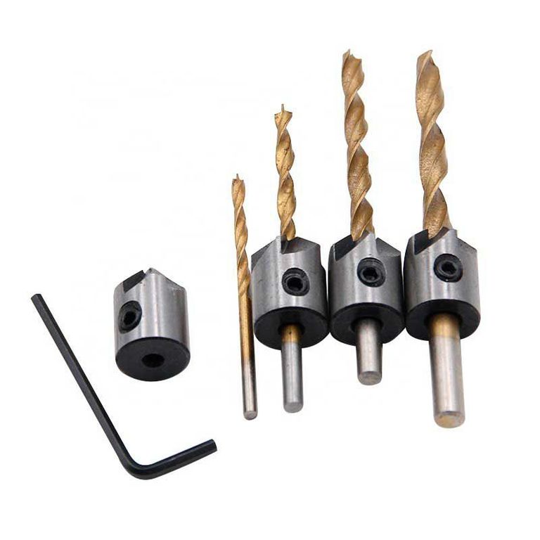 Avellanadoras Recubierta con Titanio – 4 Piezas