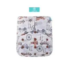 GENERICO - Pañal de Tela Ecológico Algodón Orgánico Velcro