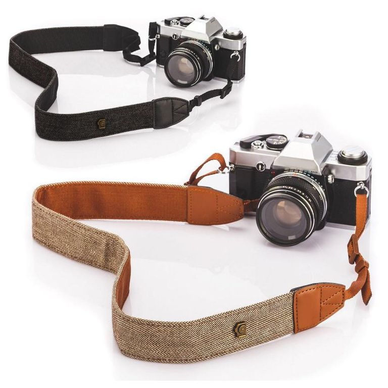 Correa algodón cuero cuello cámara dslr nikon canon sony fujifilm