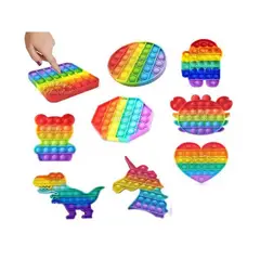 LH ELECTRONIC - Pop it push fidget juguete sensorial burbujas