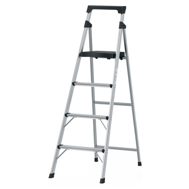 Escalera tijera plegable 4 peldaños,