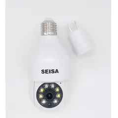 SEISA - Camara De Vigilancia Fullhd - Wifi Para Celular - Ptz Nocturna