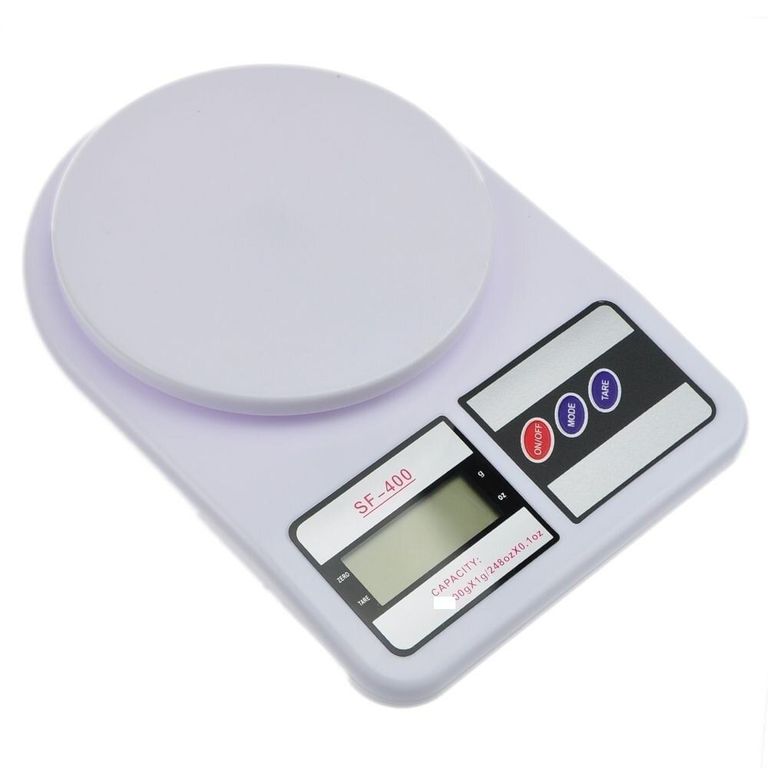 Balanza Gramera Digital de Cocina hasta 10kg