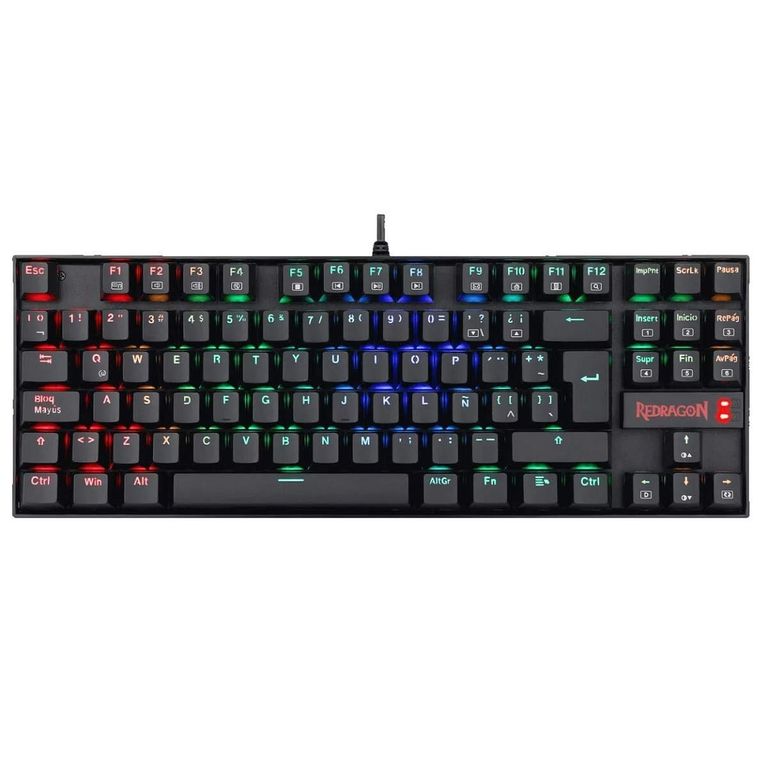 - Teclado Kumara K552 RGB TKL Switch Blue - Black