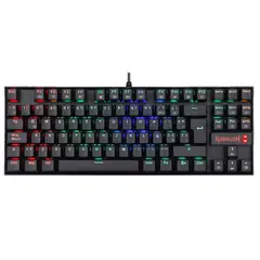 REDRAGON - - Teclado Kumara K552 RGB TKL Switch Blue - Black