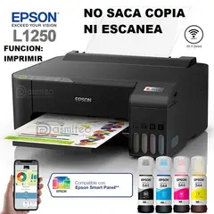 EPSON - Impresora EcoTank L1250 Inalámbrica WiFi