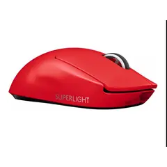 LOGITECH - MOUSE G PRO X SUPERLIGHT WIRELESS LIGHTSPEED HERO 25K RED