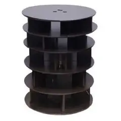 MOBILIARI - Zapatera 360 Vertical Bajo Negro