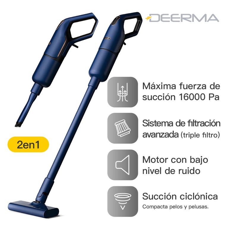 Aspiradora Vertical y de Mano DX1000 - 2 en 1