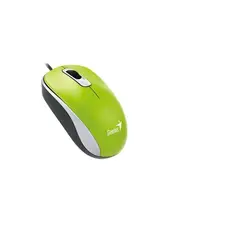 GENIUS - Mouse Dx 110 Verde Cableado Usb Optico Pc Laptop