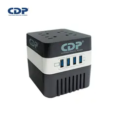CDP - Estabilizador RU-AVR604I 600VA/300W 4 Salidas 4 Puertos Usb