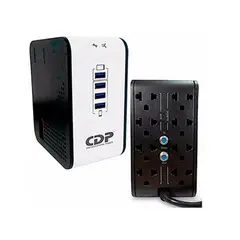 CDP - Estabilizador R2CU-AVR1008I 1000VA/500W 8 Salidas 4 Puertos Usb