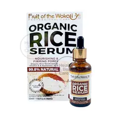 WOKALI - SERUM DE ARROZ ORGÁNICO FRUIT OF THE - 2 BOTELLAS 50 ML C/U.