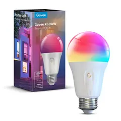 GOVEE - Foco Inteligente RGBWW 1200 Lúmenes Alexa Google Home