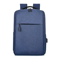 GENERICO - Mochila antirrobo para laptop con puerto USB impermeable