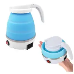 GENERICO - Hervidor eléctrico portátil automático - Celeste